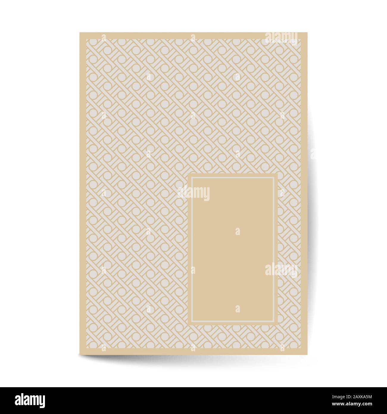 Il minimo di lusso design del coperchio con elemento di modello per il menu scheda di invito, banner prenota vettore di design Illustrazione Vettoriale