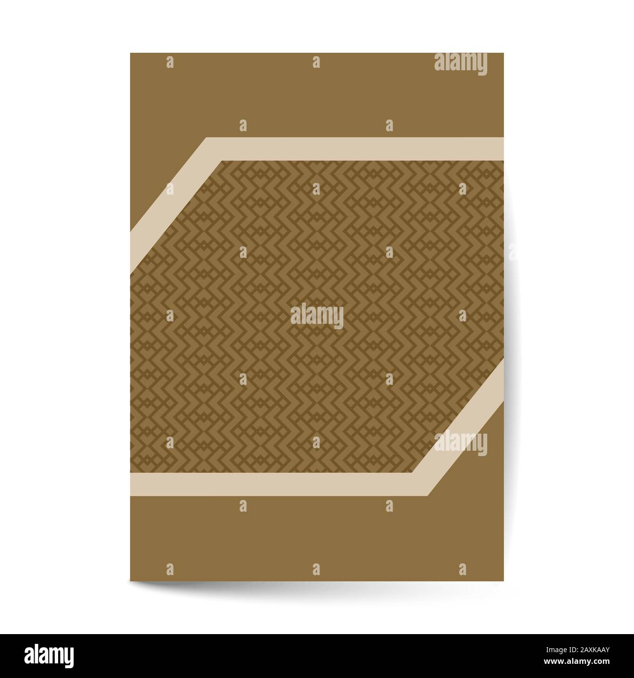 Il minimo di lusso design del coperchio con elemento di modello per il menu scheda di invito, banner prenota vettore di design Illustrazione Vettoriale