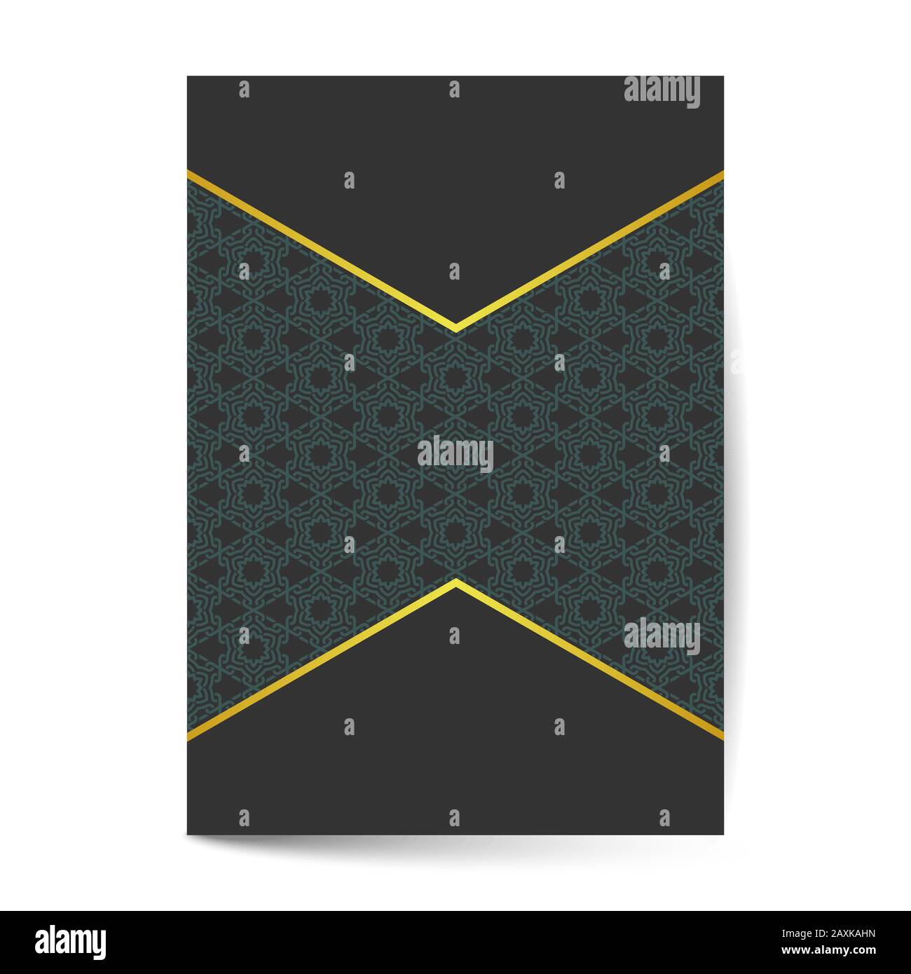 Il minimo di lusso design del coperchio con elemento di modello per il menu scheda di invito, banner prenota vettore di design Illustrazione Vettoriale