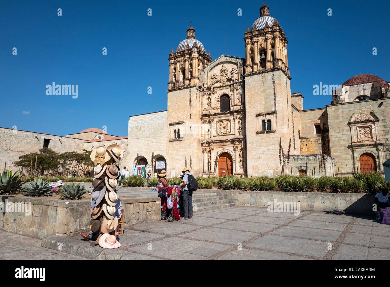 Templo de Santo Domingo de Guzman chiesa ed ex monastero a Oaxaca, Messico Foto Stock