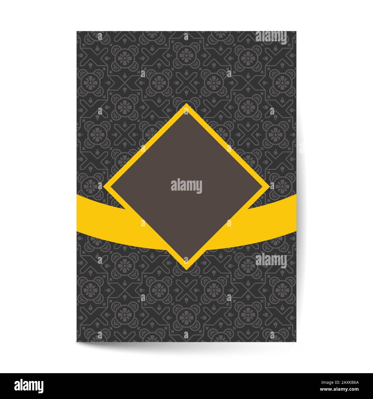 Il minimo di lusso design del coperchio con elemento di modello per il menu scheda di invito, banner prenota vettore di design Illustrazione Vettoriale