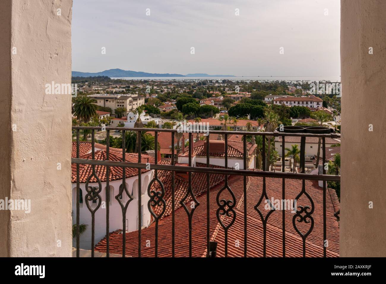 Città di Santa Barbara, California, municipio Foto Stock