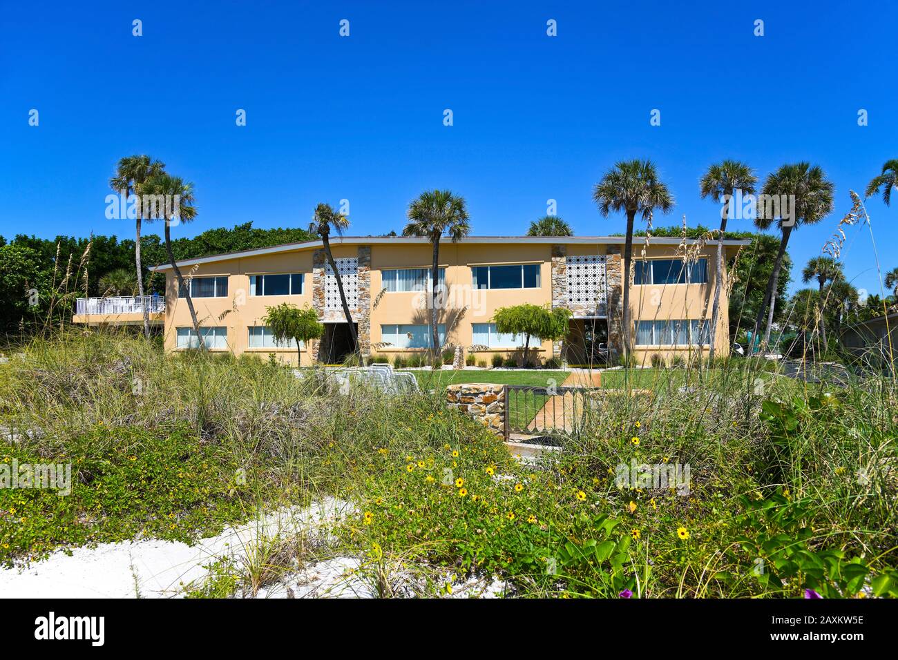 Anna MARIA ISLAND, FL / USA - 23 settembre 2019: LayBy Resort on Holmes Beach Fl. È una proprietà balneare venduta a Garth Brooks e Moglie Trisha Foto Stock