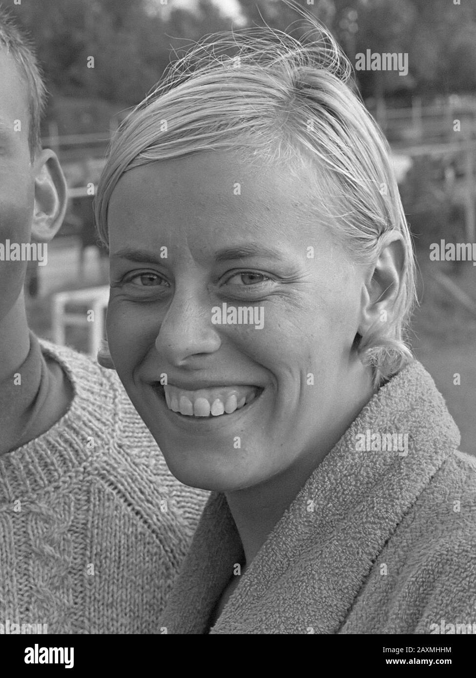 Da sinistra a destra Ada Cook, Spessa Langerhorst, Gretta Cook 3 agosto 1966 Foto Stock