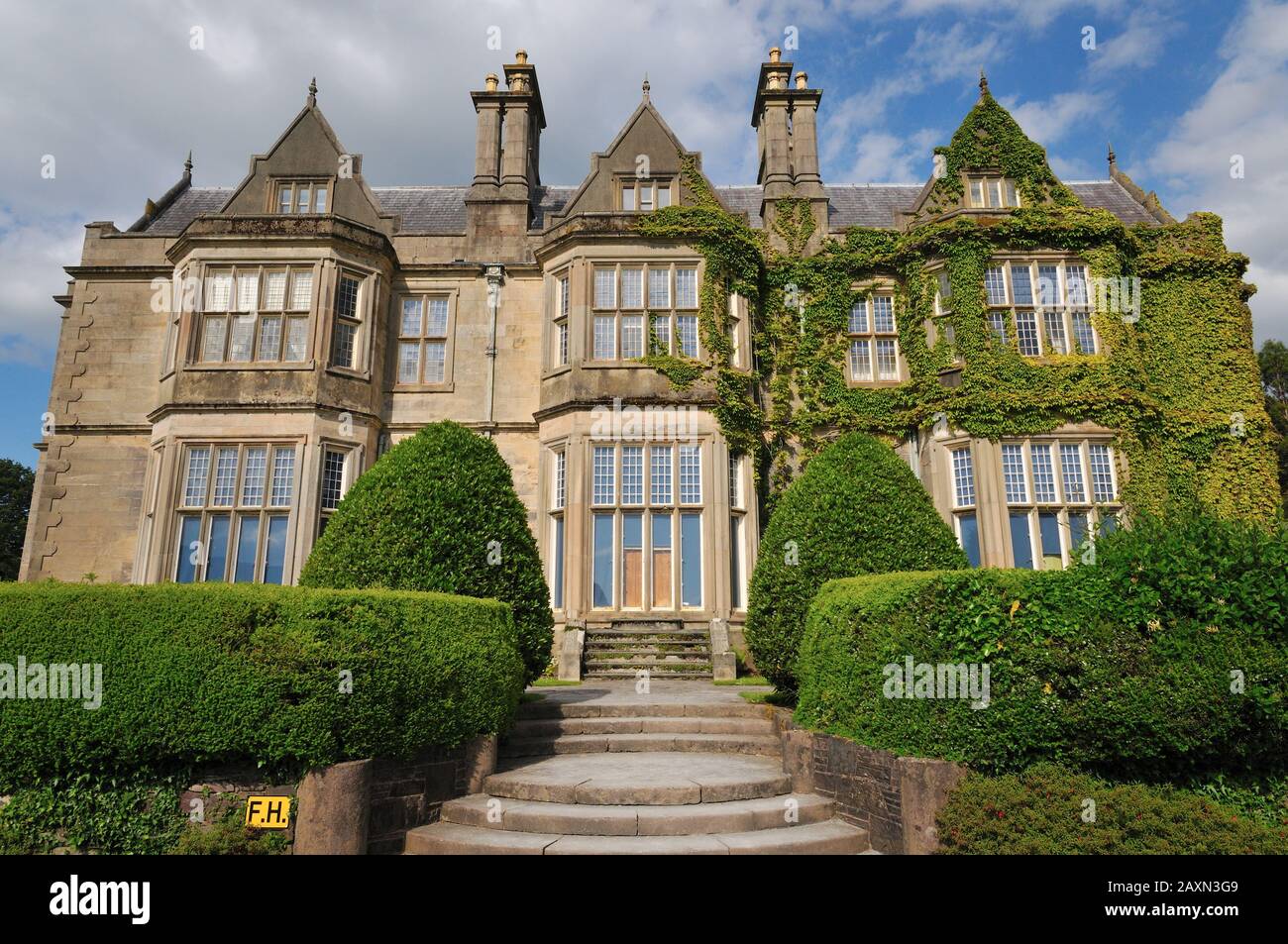 Irlanda, The Muckross House A Killarney, County Kerry. Progettato da William Burn e costruito nel 1843. Vista Foto Stock