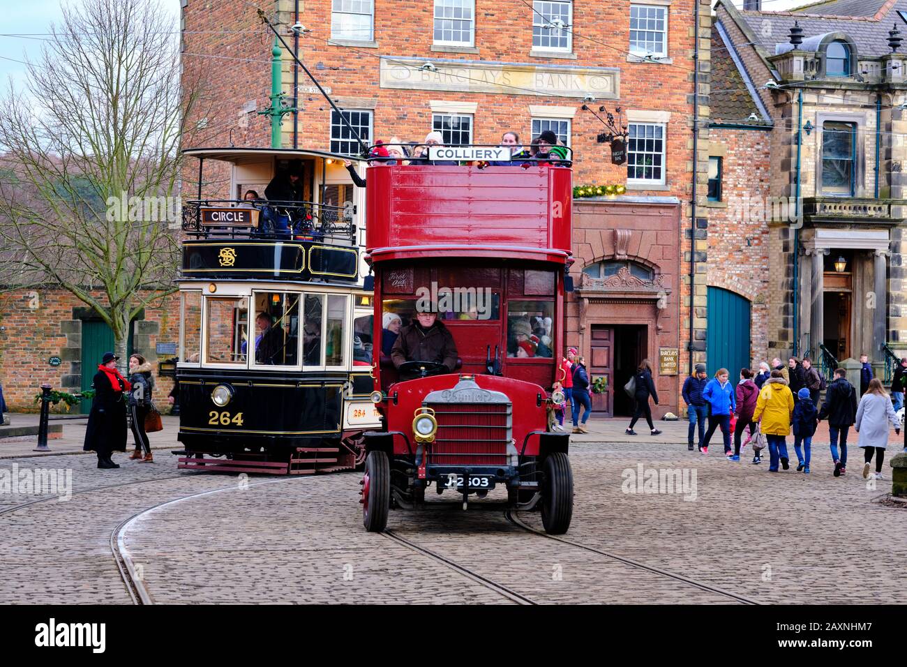 Beamish Museum è un museo all'aperto situato a Beamish, vicino alla città di Stanley, nella contea di Durham, in Inghilterra. Il principio guida del museo è di pre Foto Stock