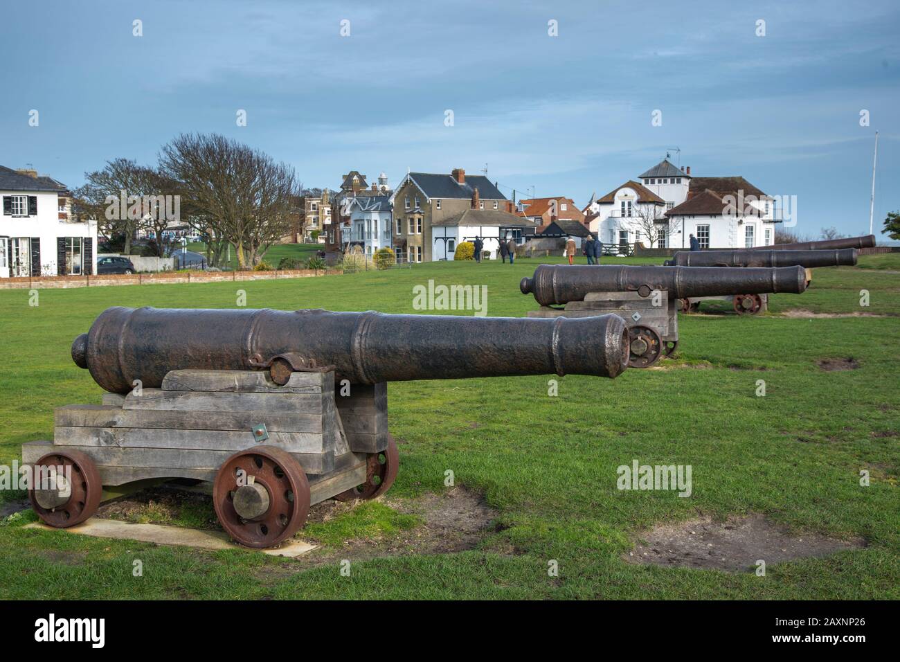 Southwold cannoni Foto Stock