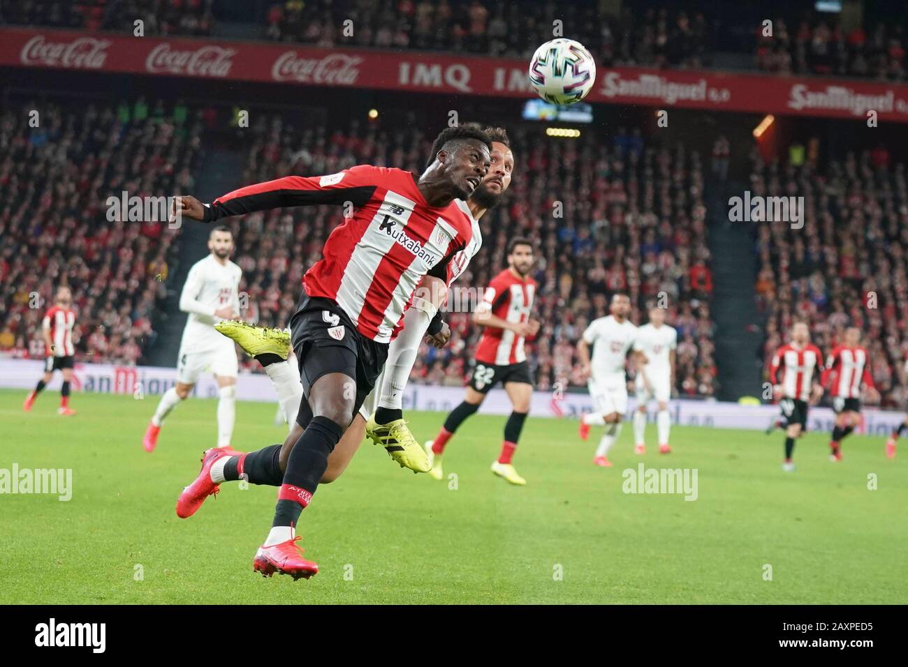 San Sebastian, SPAGNA - Febbraio,9: Giorno 23 della lega di calcio spagnola tra Real Sociedad vs Ath.BILBAO, alla reale Arena di San Sebastian, Donostia. 2020/02/09. (Foto Di Humberto Bilbao/ Cordon Press) Cordon Press Foto Stock