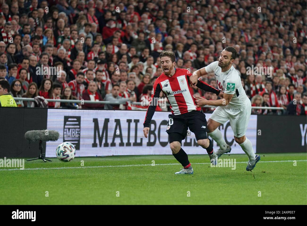 San Sebastian, SPAGNA - Febbraio,9: Giorno 23 della lega di calcio spagnola tra Real Sociedad vs Ath.BILBAO, alla reale Arena di San Sebastian, Donostia. 2020/02/09. (Foto Di Humberto Bilbao/ Cordon Press) Cordon Press Foto Stock