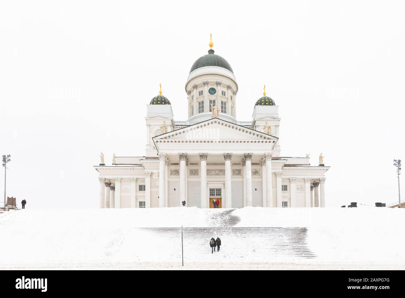 Finlandia, Helsinki, Dom Foto Stock