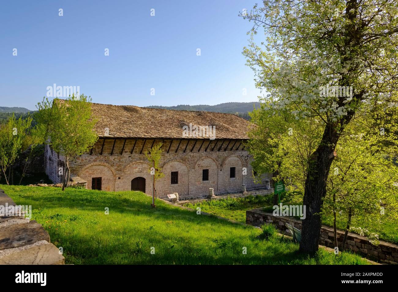 Chiesa Di Santa Maria, Kisha E Shën Mërisë, Voskopoja, Voskopojë, Korçë, Korca, Albania Foto Stock