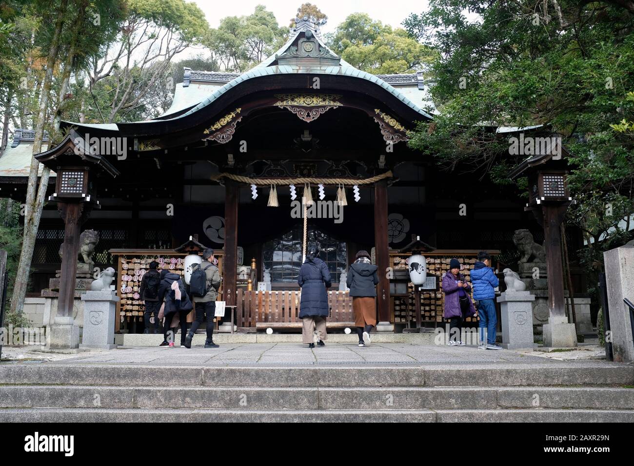 Santuario Di Okazaki A Kyoto, Giappone Foto Stock