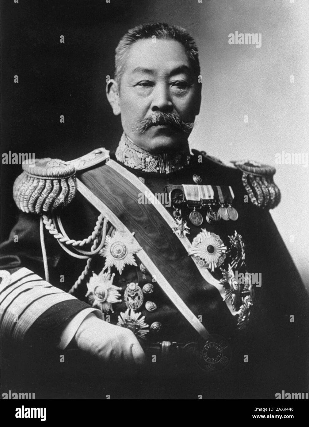 Ritratto di Ito Yuko (1843 – 1914), prima del 1914 Foto Stock