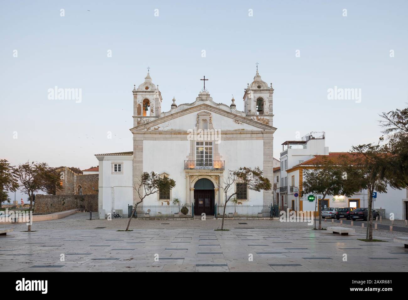 Chiesa Di Santa Maria Igreja De Santa Maria, Lagos, Algarve, Faro Distretto, Portogallo Foto Stock