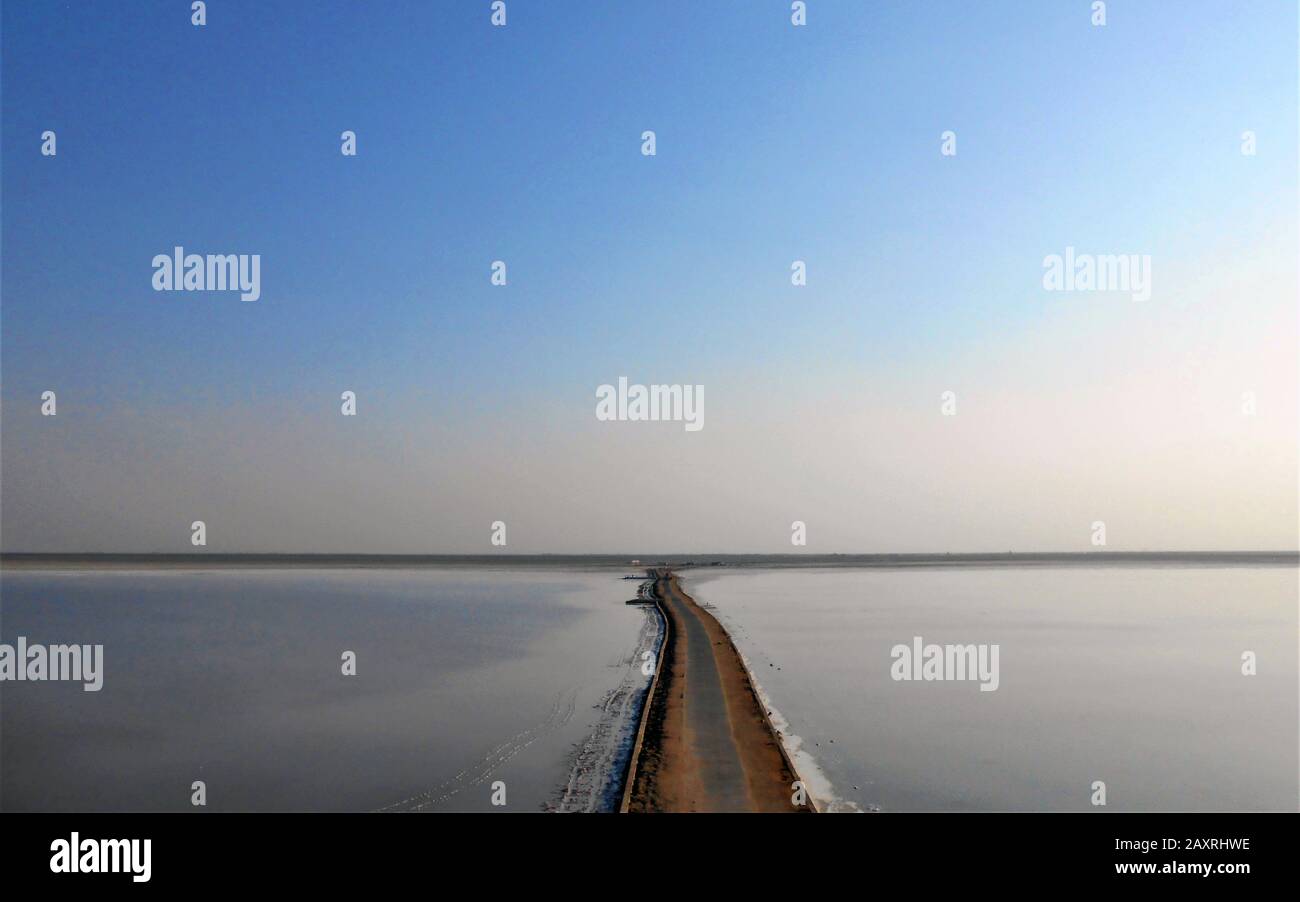 il grande rann di kutch Foto Stock