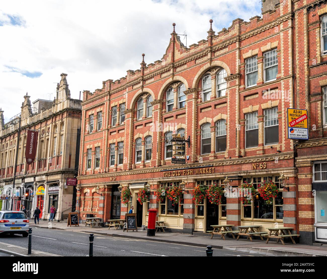 Il Vecchio Mercato Del Pesce In Baldwin Street, Bristol, Inghilterra, Regno Unito Foto Stock