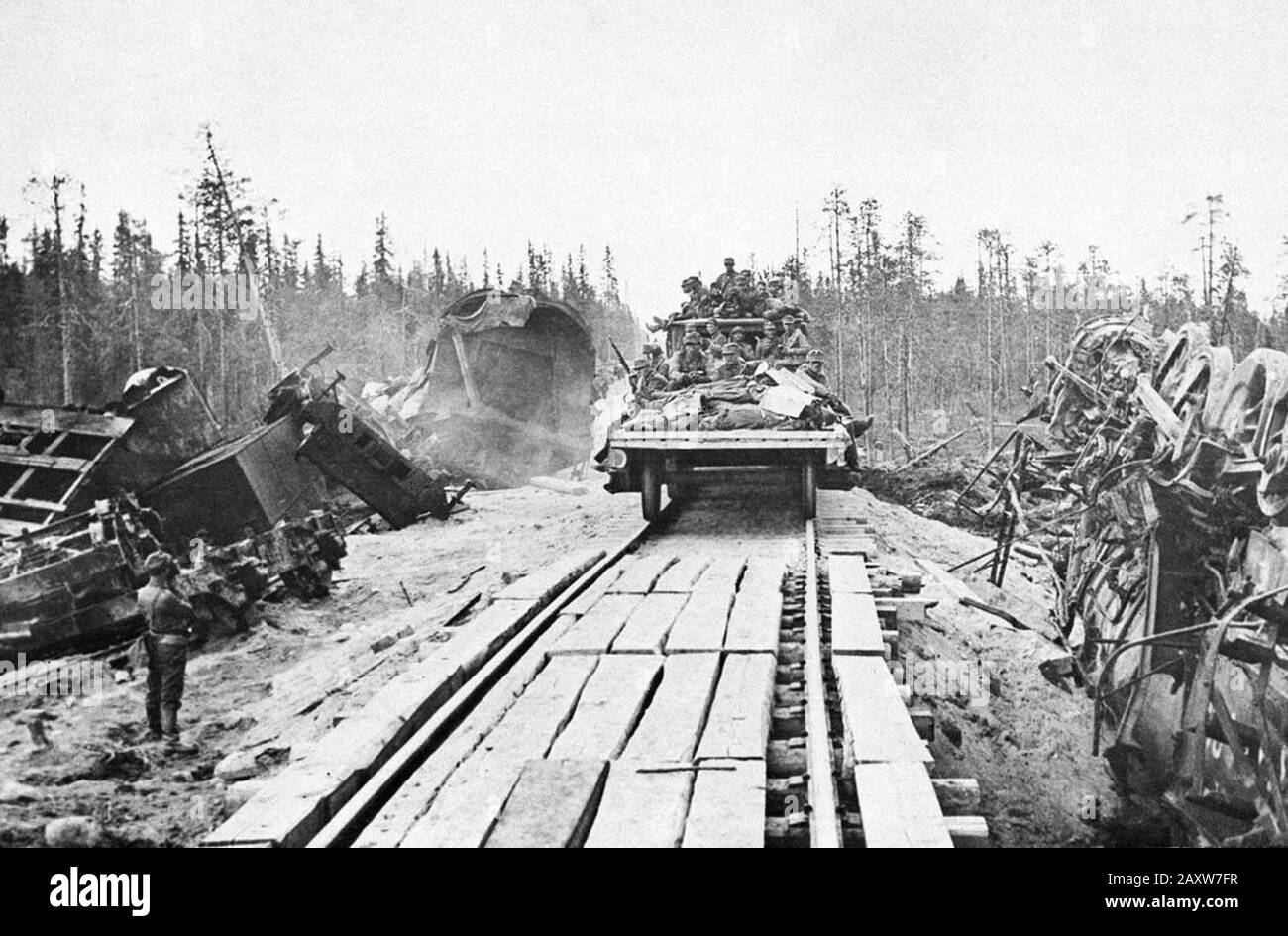 Operazione Barbarossa in rare immagini, 1941 Foto Stock