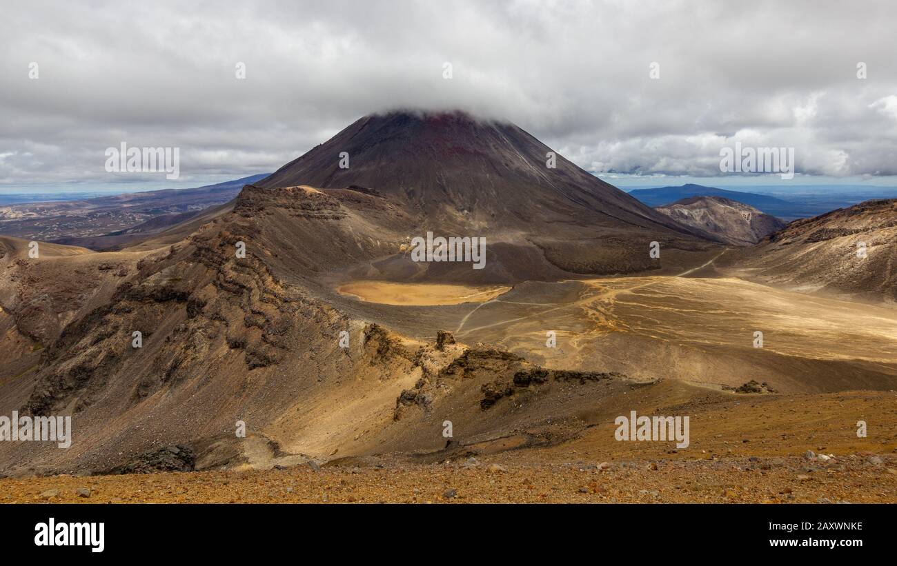 Tongariro Northern Circuit Foto Stock