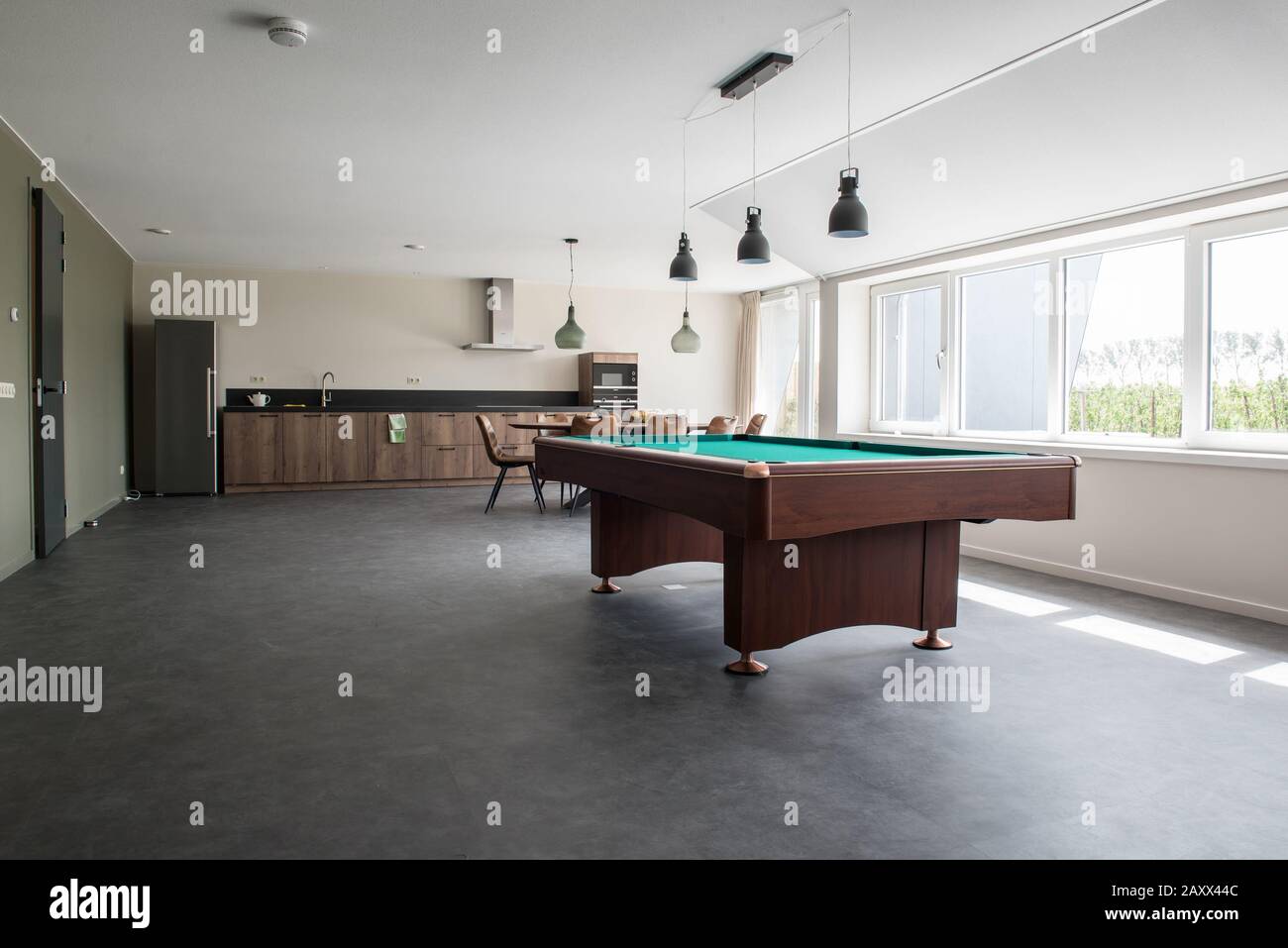 Pavimento in PVC con decorazione Foto Stock