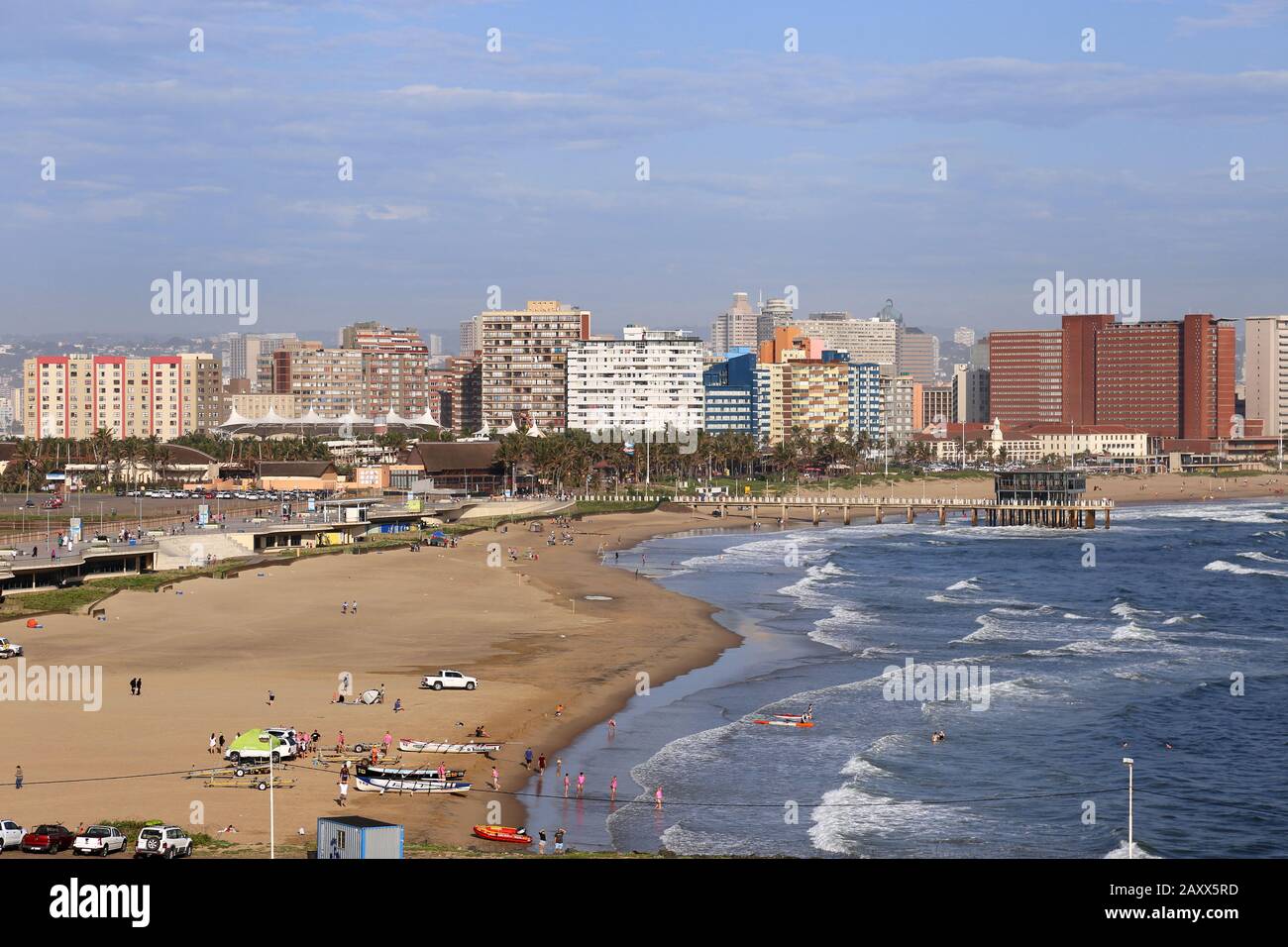 South Beach, Durban, Kwazulu-Natal Province, Sudafrica, Africa Foto Stock