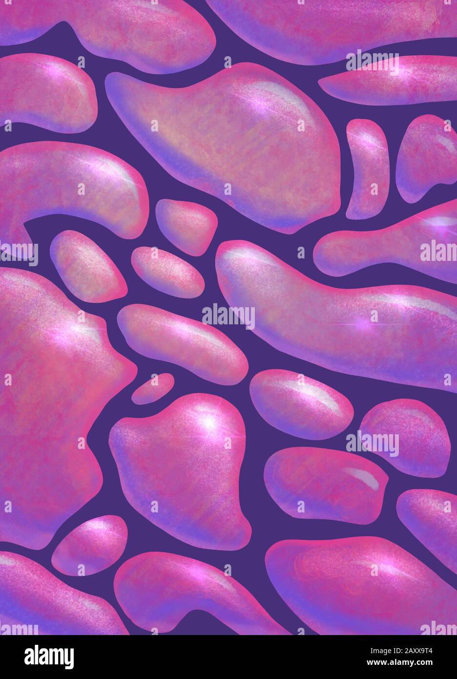 madre colorata di perla sfondo astratto Foto Stock