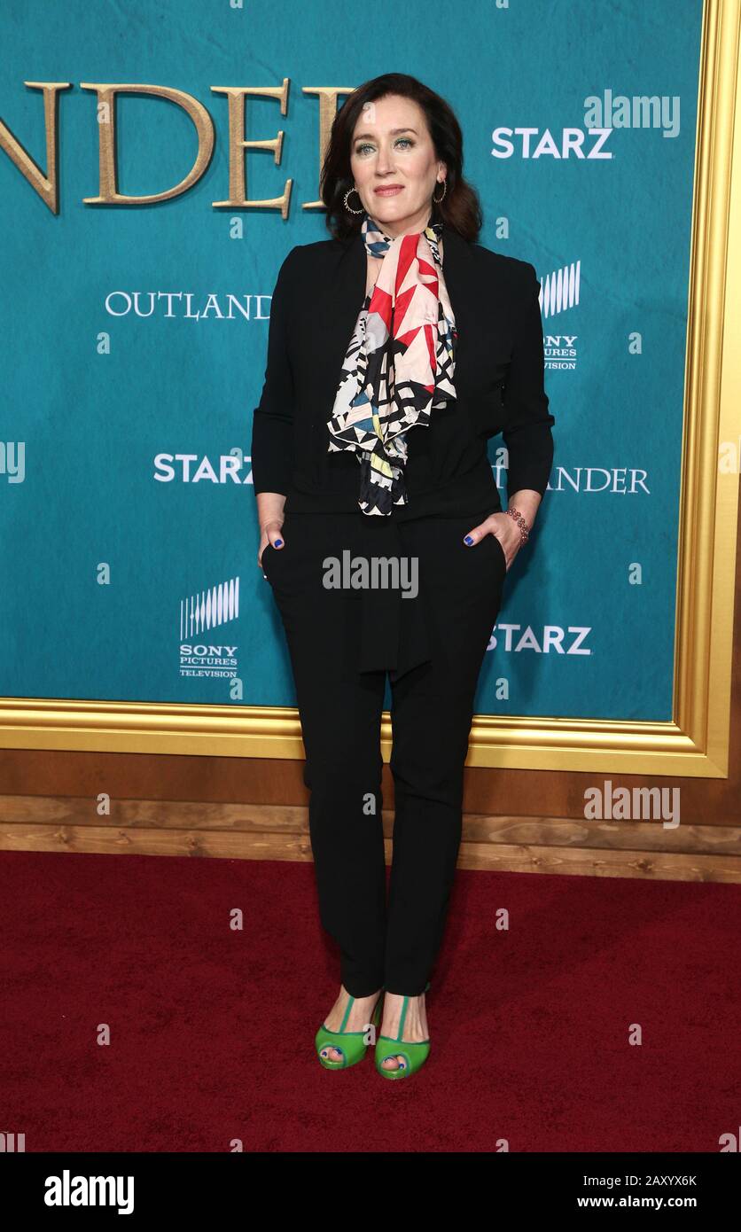 13 Febbraio 2020 - Hollywood, California - Maria Doyle Kennedy. La Prima Stagione 5 Di Starz 'Outlander' Si Tiene A Hollywood Palladium. (Credit Image: © Fs/AdMedia via ZUMA Wire) Foto Stock