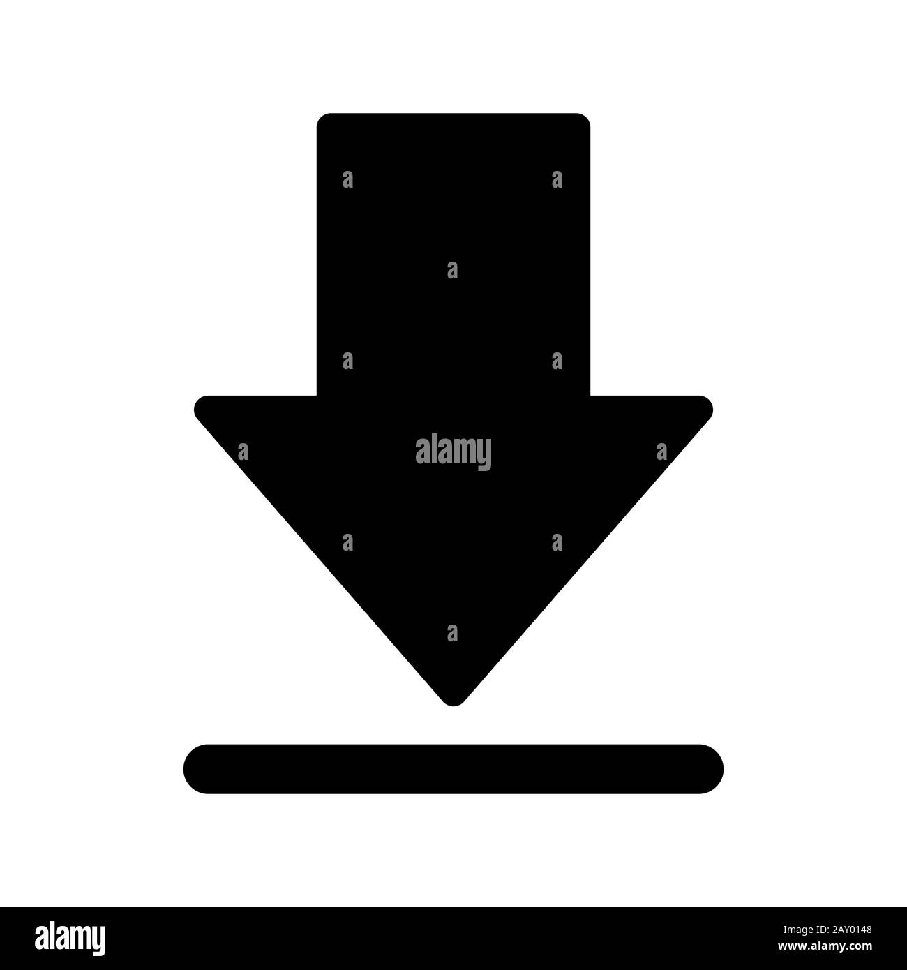 Immagine di progettazione icona interfaccia utente di base. Può essere utilizzato anche per l'interfaccia utente. Adatto per applicazioni mobili, applicazioni Web e supporti di stampa Foto Stock