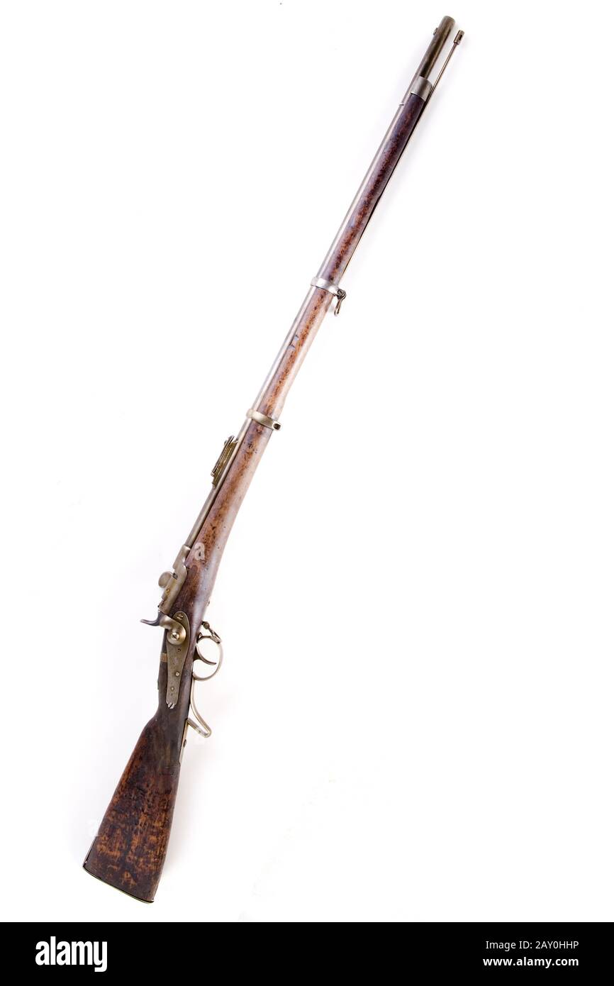Werndl Fanteria e Hunter Rifle 1867 * Werndl Fanteria e fucile da caccia 1867 Foto Stock
