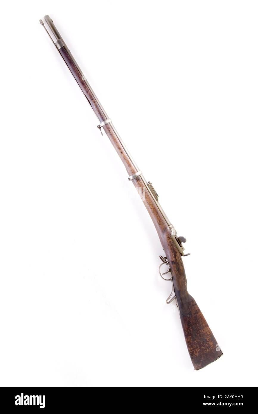 Werndl Fanteria e Hunter Rifle 1867 * Werndl Fanteria e fucile da caccia 1867 Foto Stock