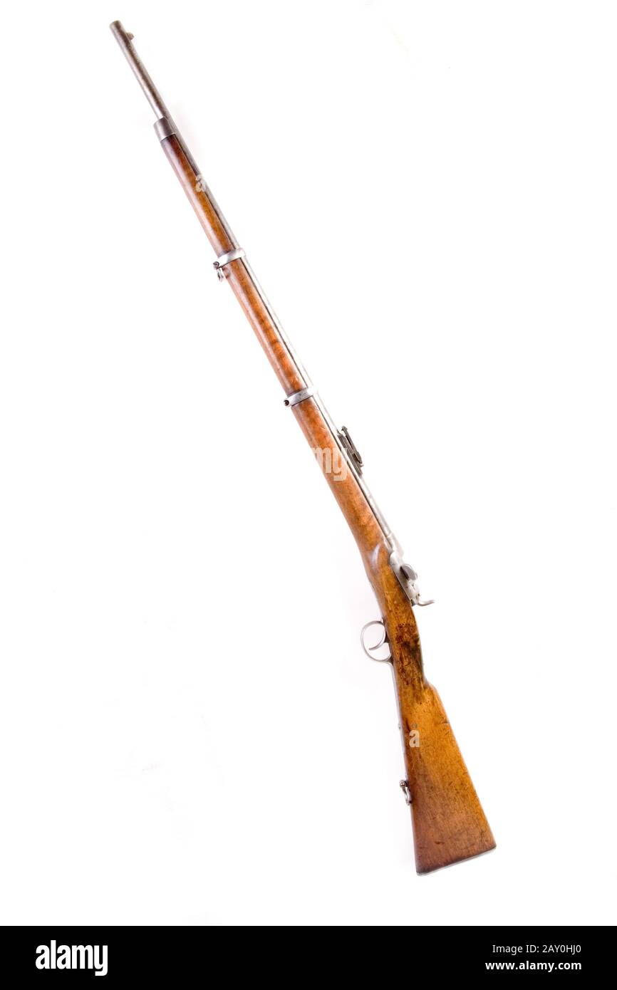 Werndl Fanteria e Hunter Rifle 1867 * Werndl Fanteria e fucile da caccia 1867 Foto Stock
