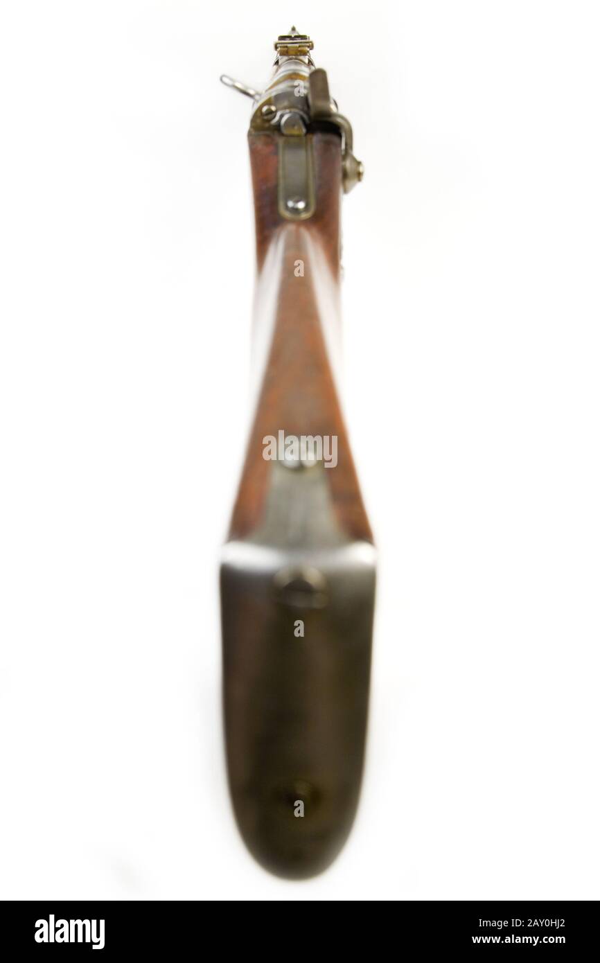 Werndl Fanteria e Hunter Rifle con Hunter Bracket 1867 * Werndl Fanteria e fucile da caccia 1867 Foto Stock