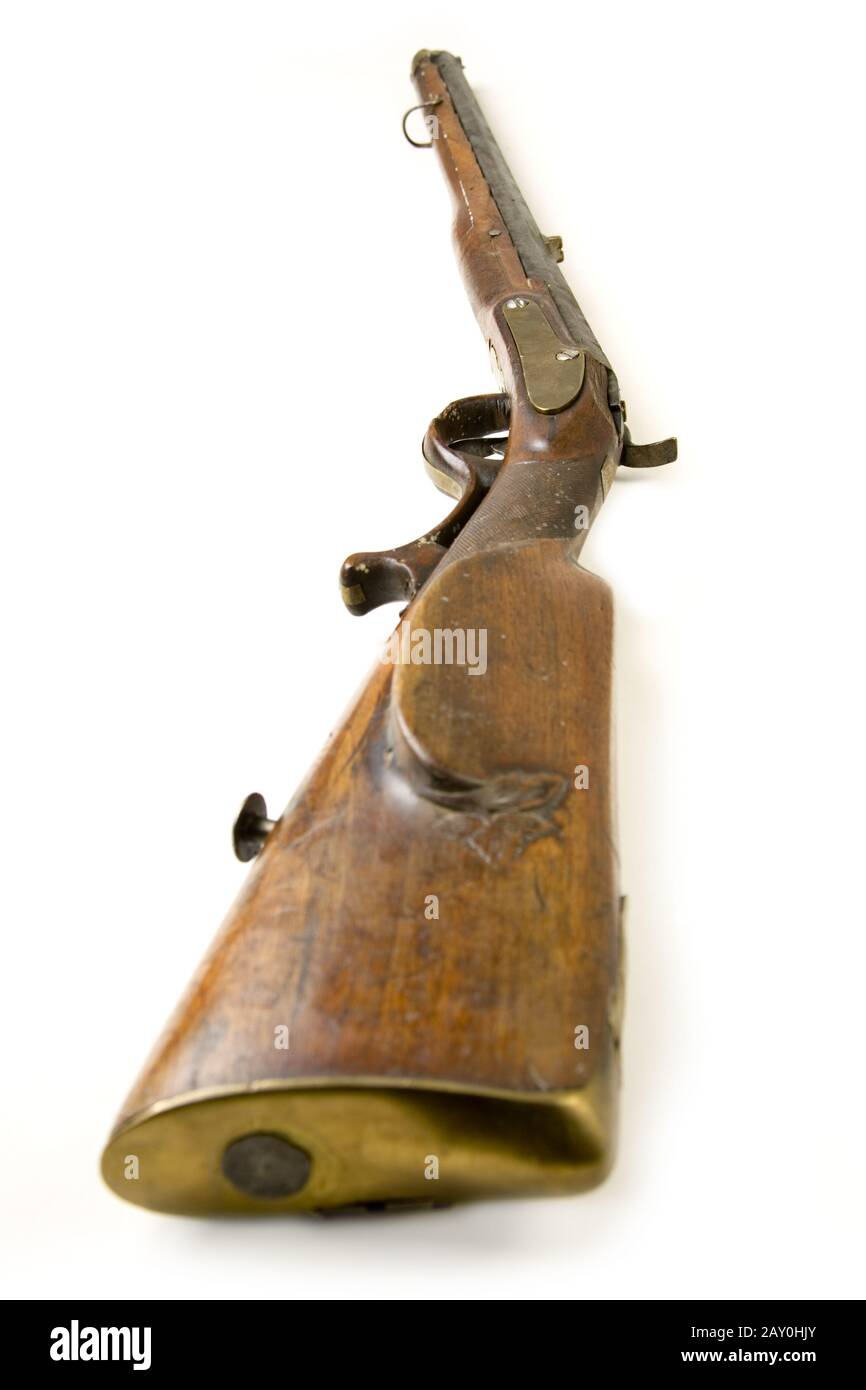 Caricatore frontale Percusion 1900 Century 18mm - Perkusions muzzleloader 1900 Centenario 18mm Foto Stock