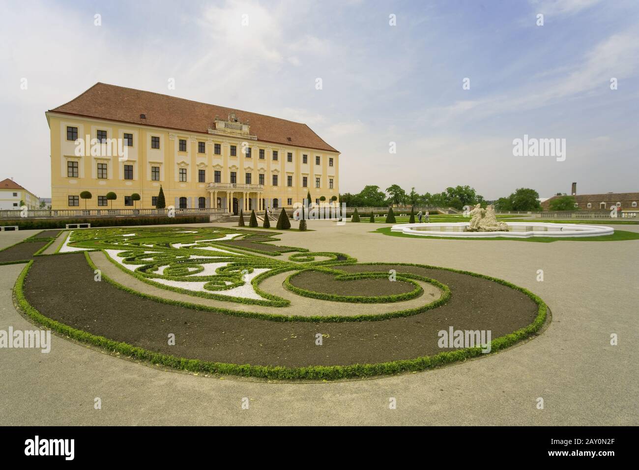 Schlosshof In Bassa Austria - Festival palance Hof in Austria Foto Stock