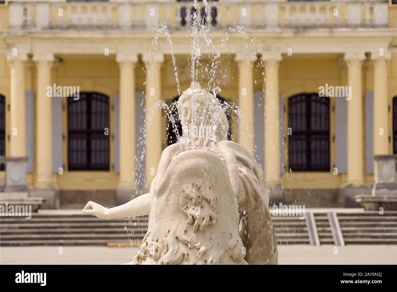 Schlosshof In Bassa Austria - Festival palance Hof in Austria Foto Stock