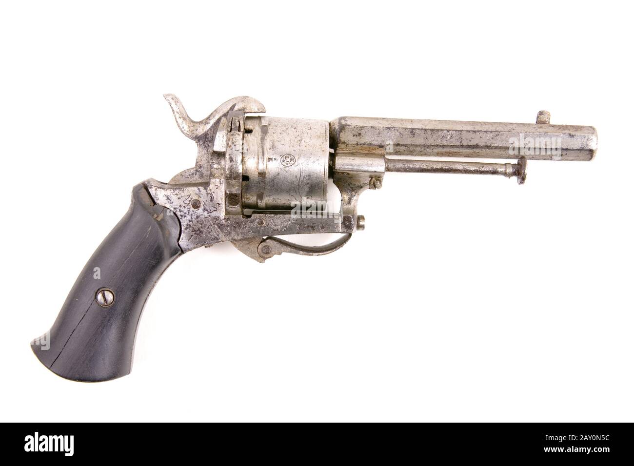 Lefaucheuxrevolver (1850-1860) - Lefaucheuxarma (1850-1860) Foto Stock