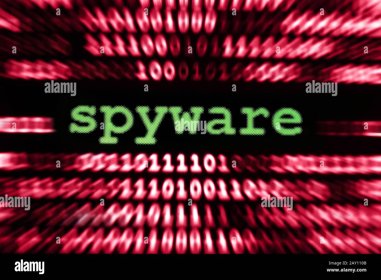 Spyware Foto Stock