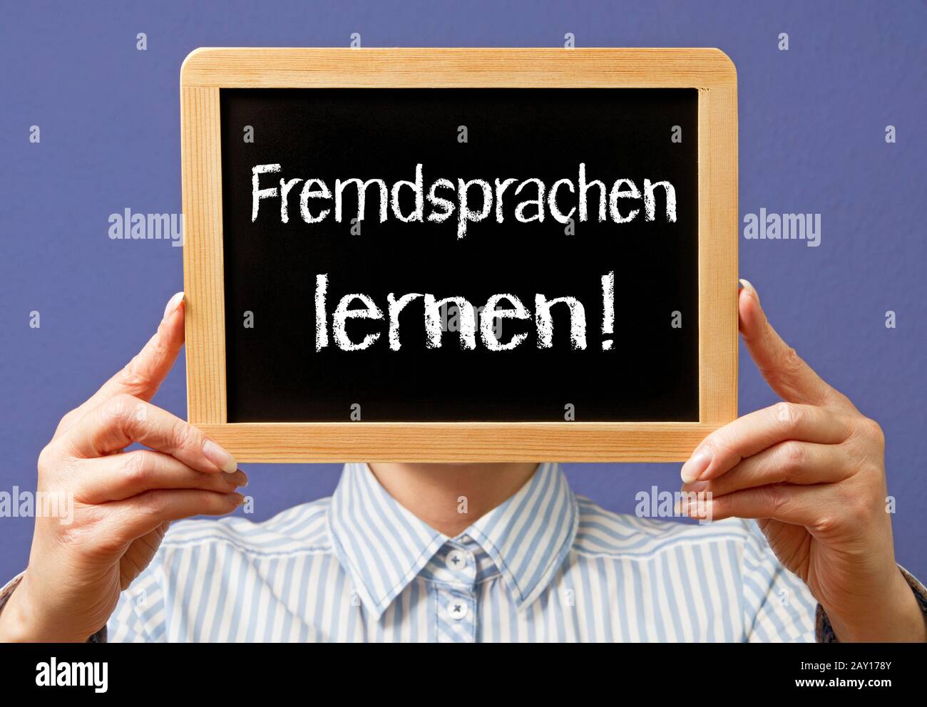 Imparare le lingue straniere ! Foto Stock