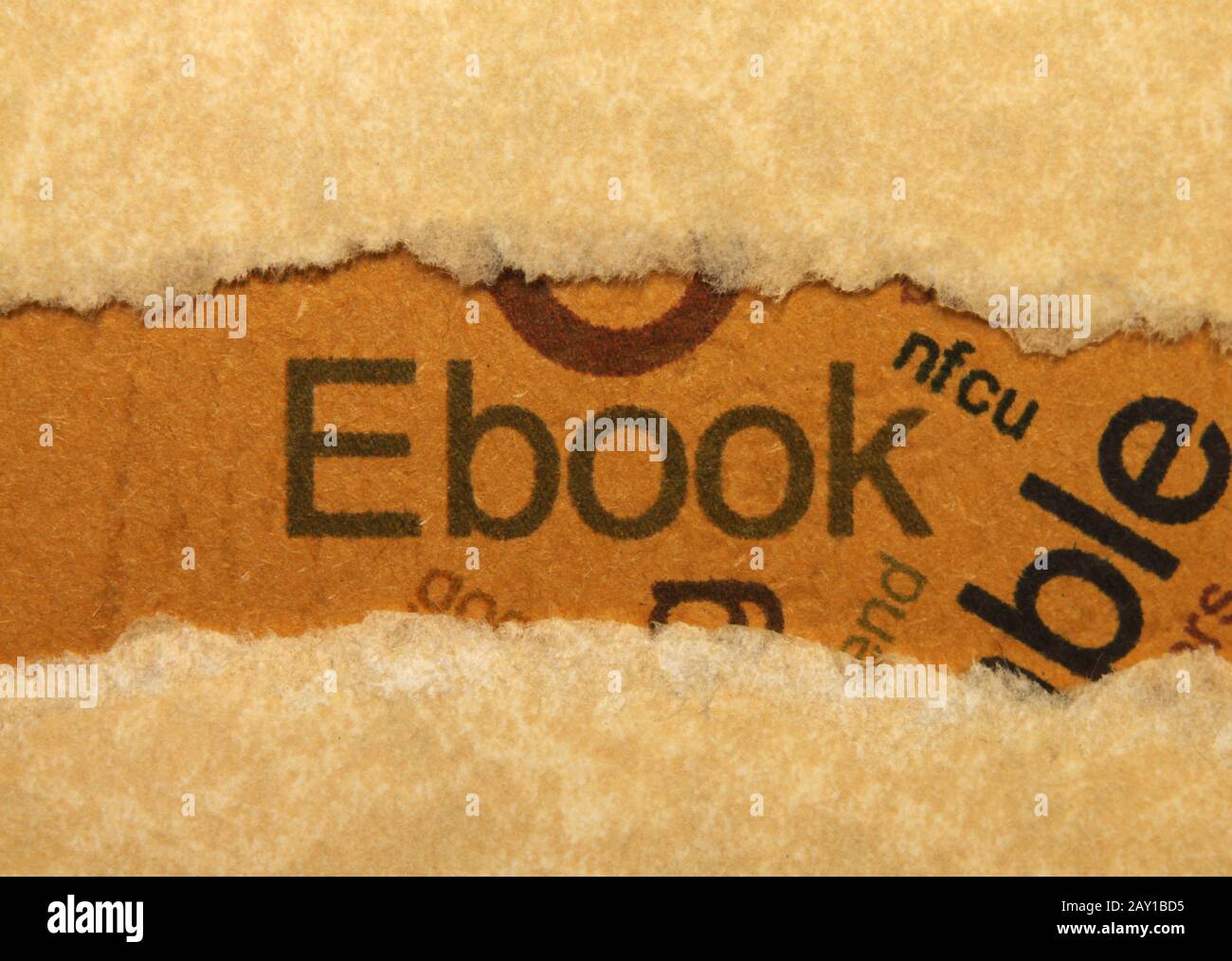E-libro Foto Stock