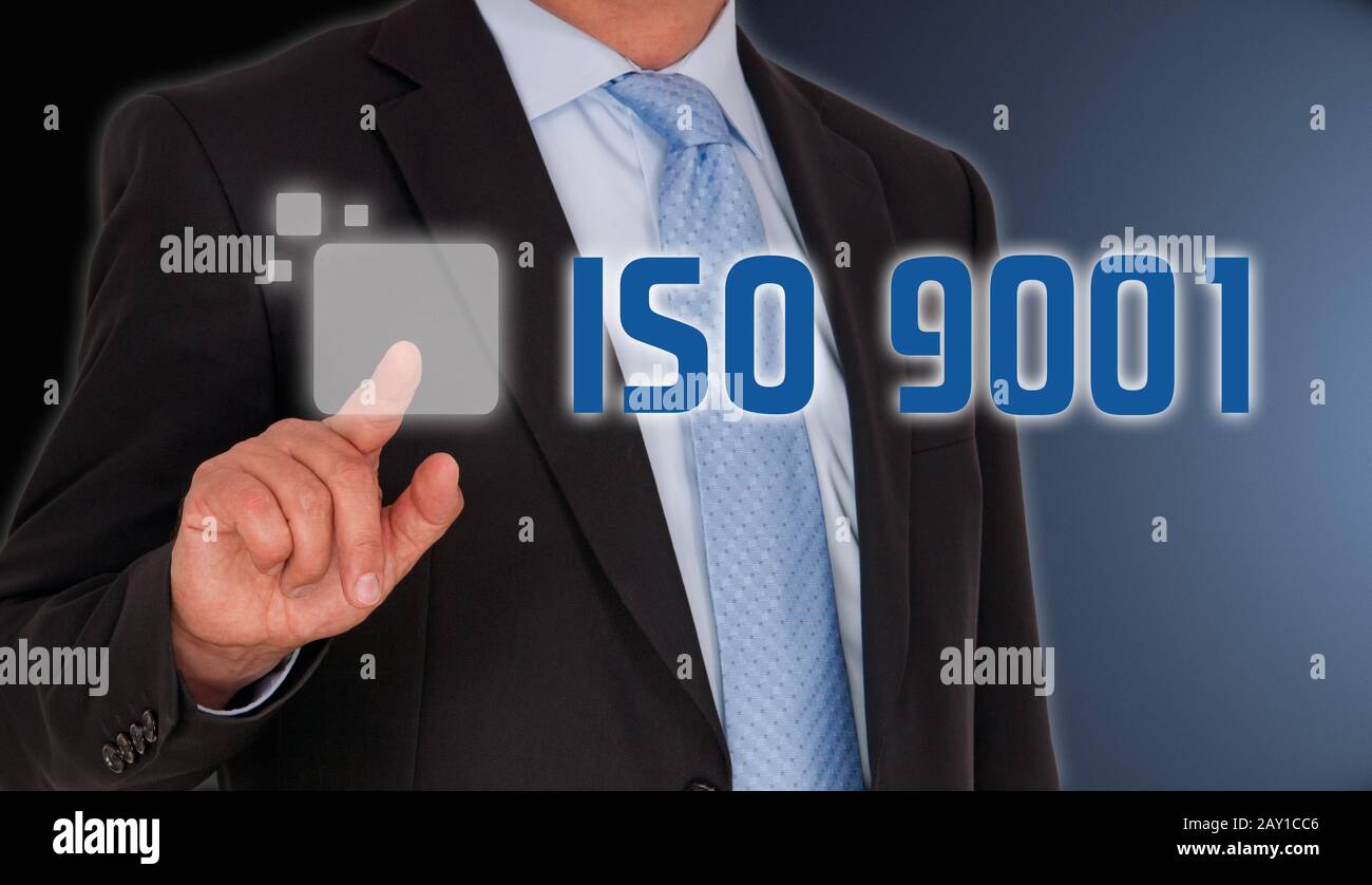 ISO 9001 Foto Stock