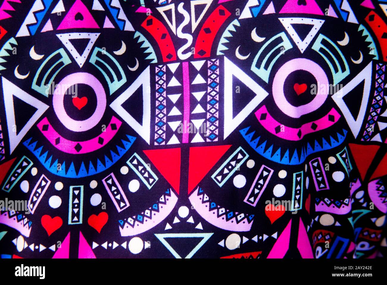 STAMPE AFRICANE DALL'AFRICA OCCIDENTALE Foto Stock