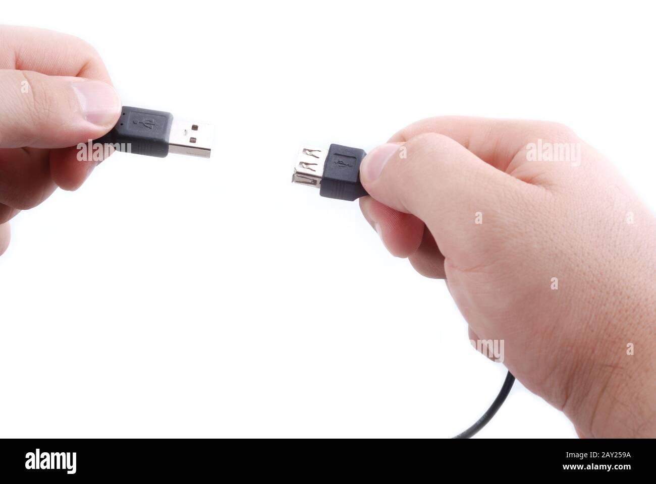 Plug and play USB Foto Stock