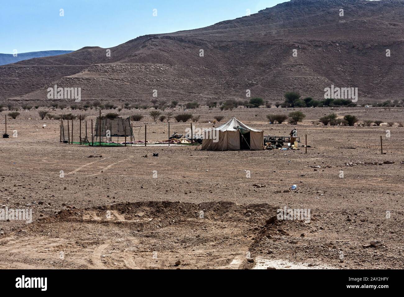 Un tipico viaggio in quad nel fine settimana nel deserto vicino a Riyadh, Arabia Saudita Foto Stock