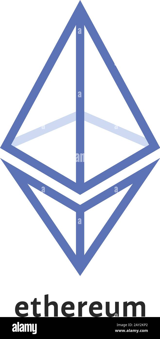 logo etereo semplice e sottile Illustrazione Vettoriale