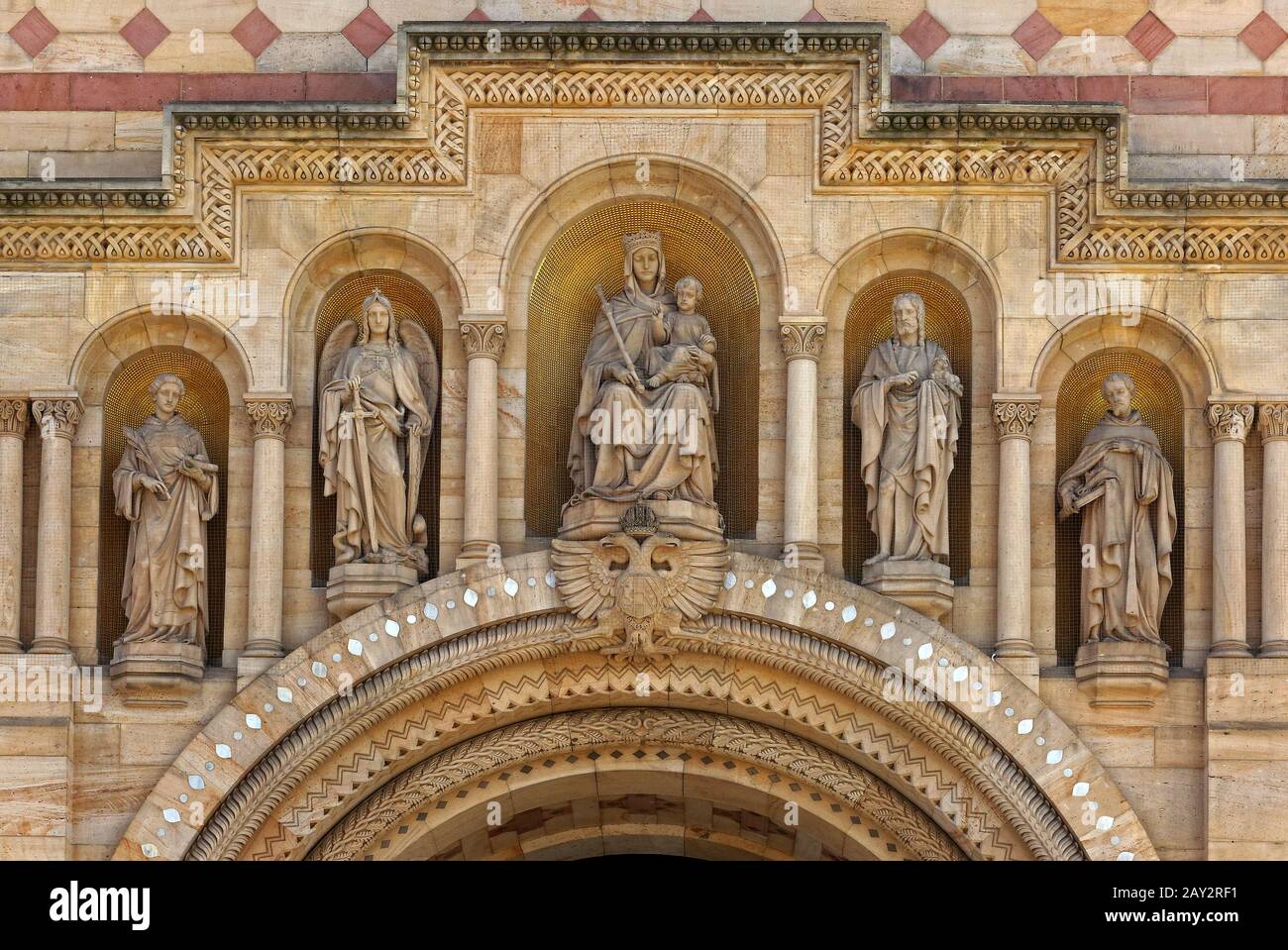 Cattedrale Imperiale di Speyer Foto Stock