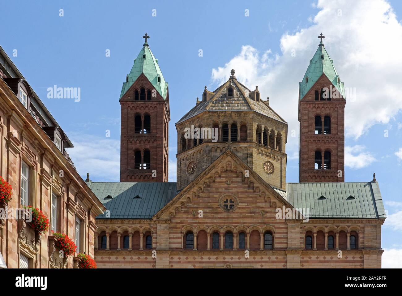 Cattedrale Imperiale di Speyer Foto Stock
