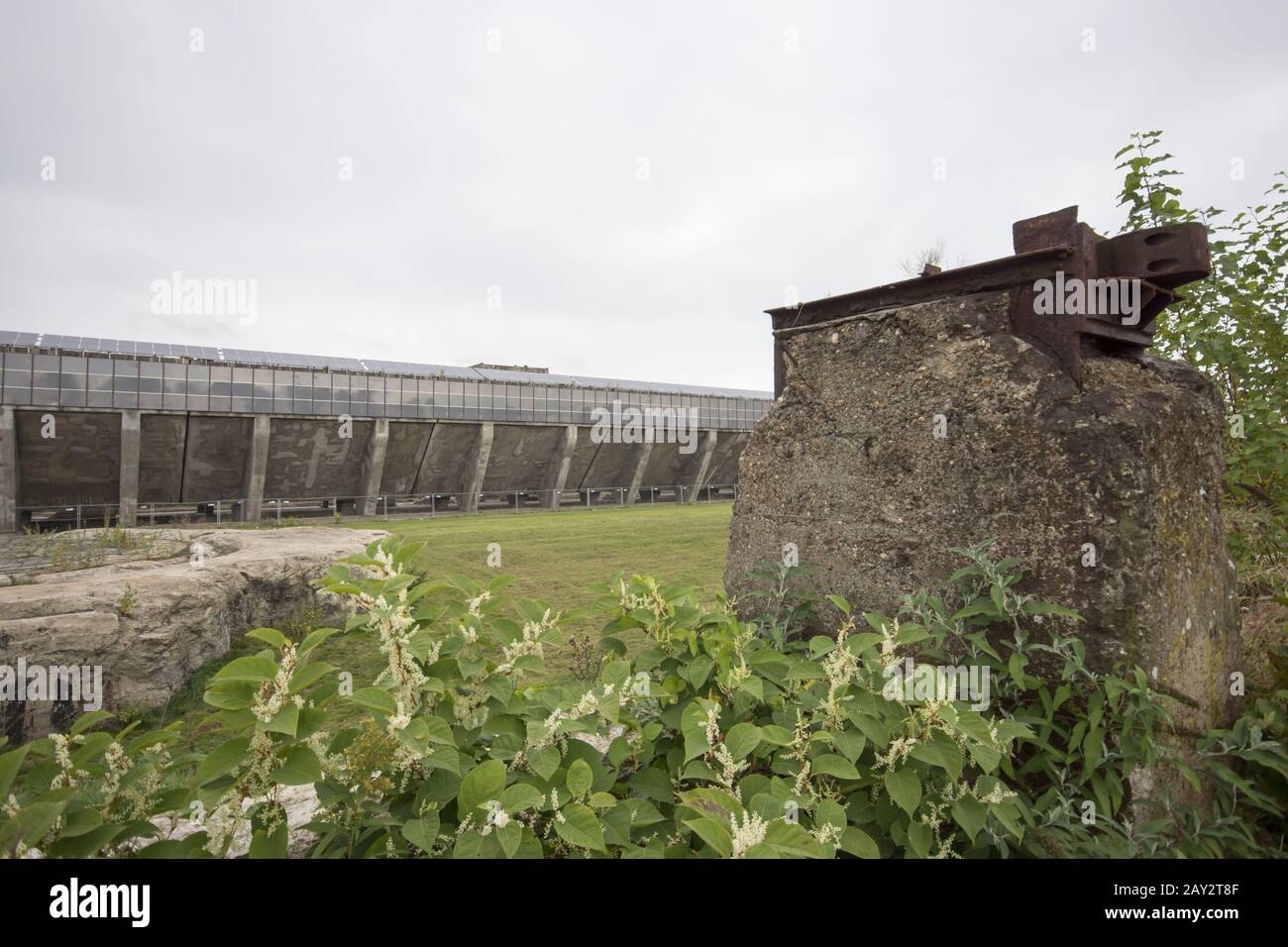 Solar bunker Schalker Verein in Gelsenkirchen, G. Foto Stock