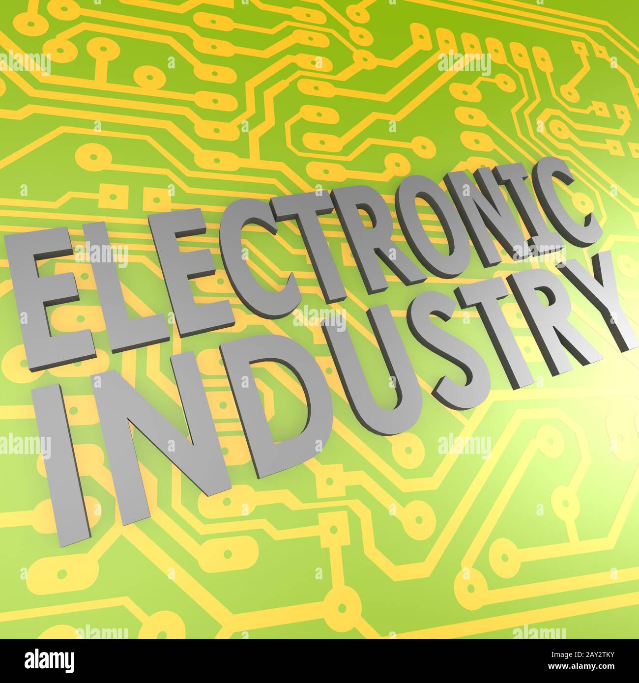 L'industria elettronica e PCB Foto Stock