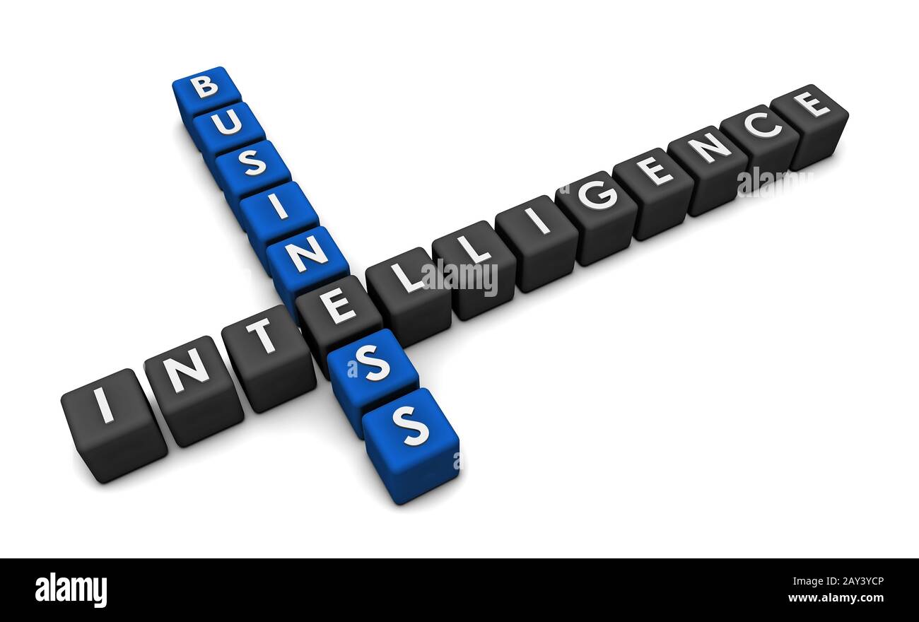 La Business Intelligence Foto Stock