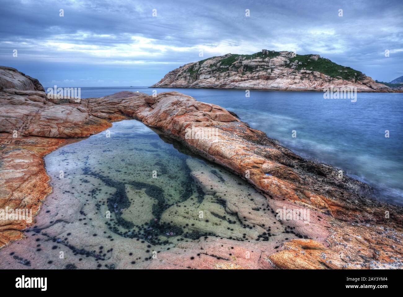 Shek o costa in Hong Kong Foto Stock