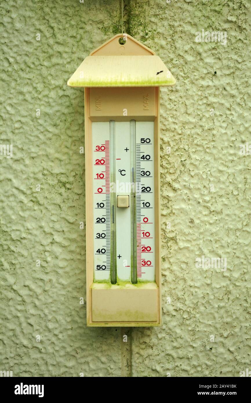 S.A.T.I. - Termometro Massima Minima - Max. Min. Thermometer - art